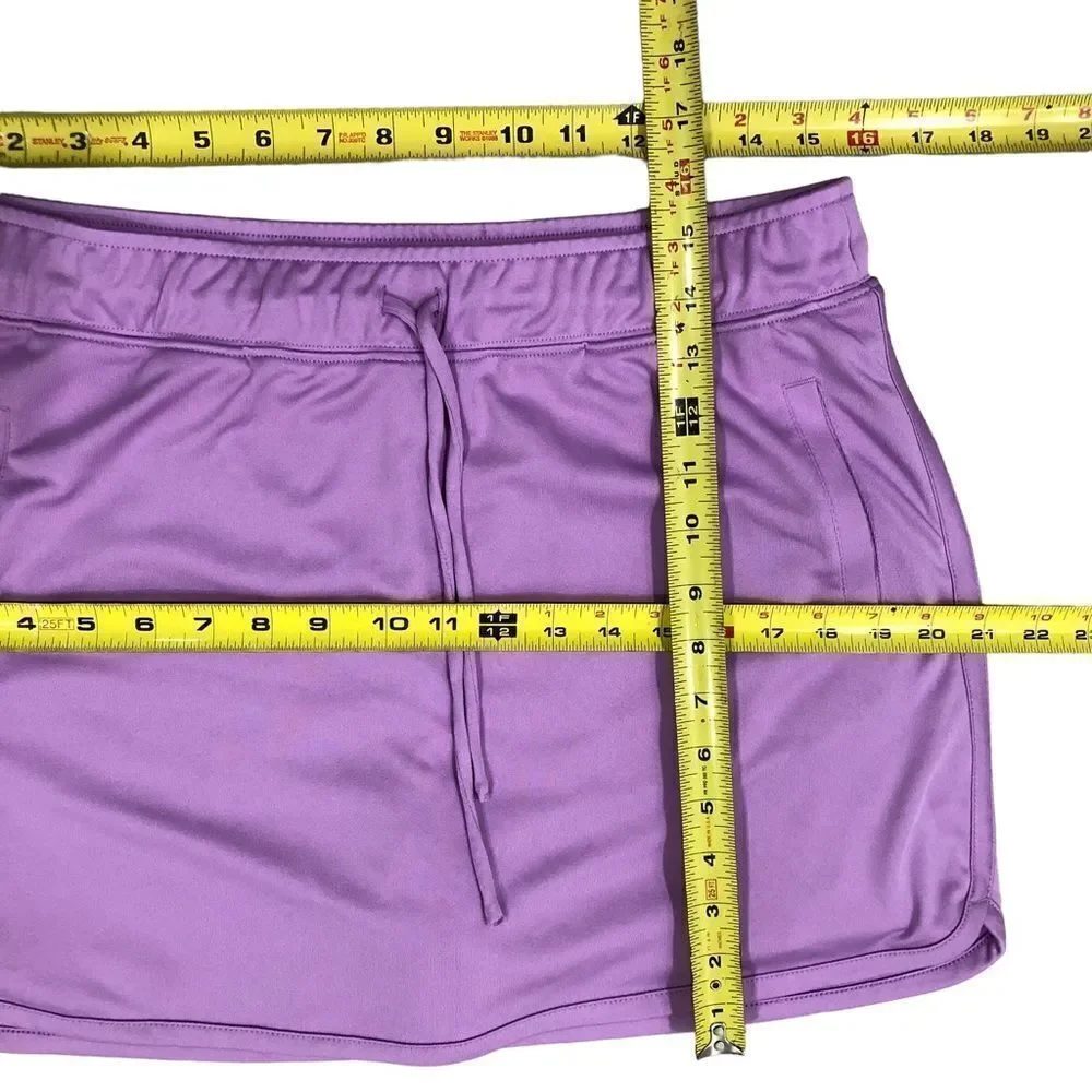 Callaway Golf Tennis Stretching Pull On Pockets Purple Skirt Skort NWOT
